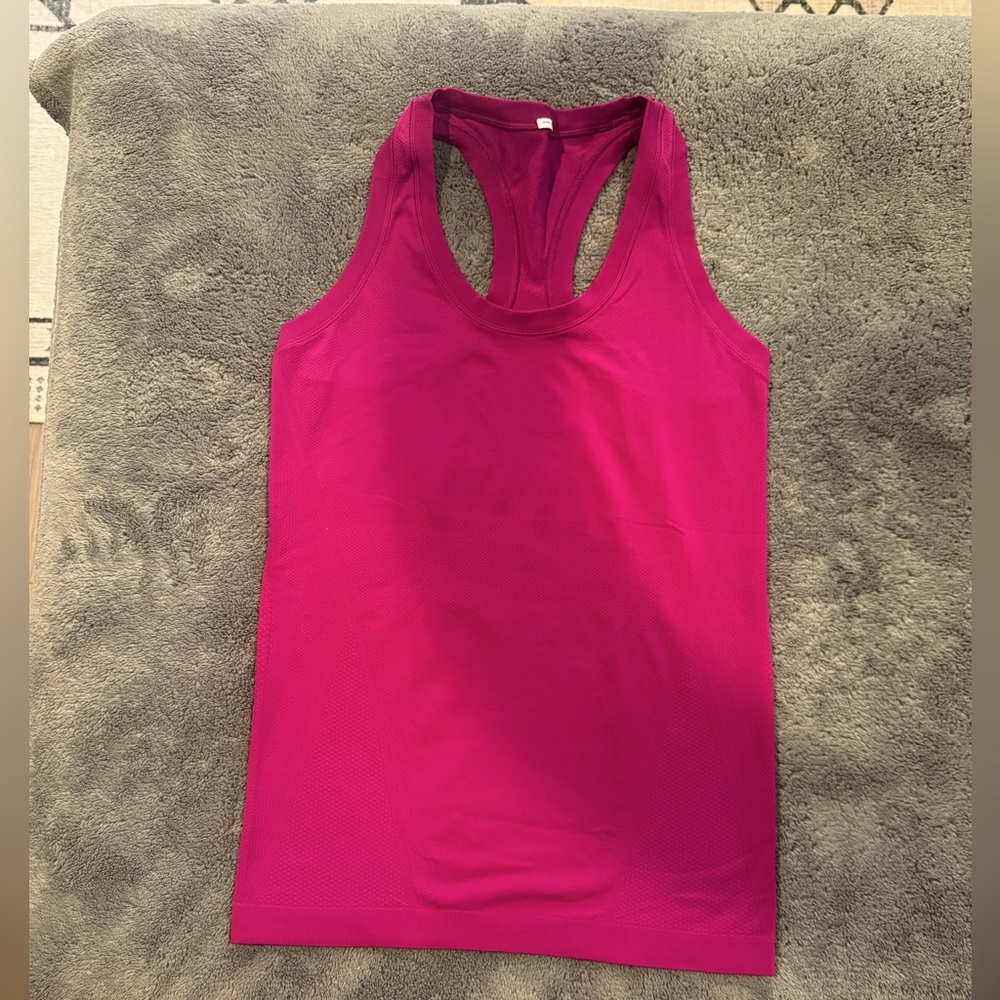 Athleta- tank size S.  Pomegranate